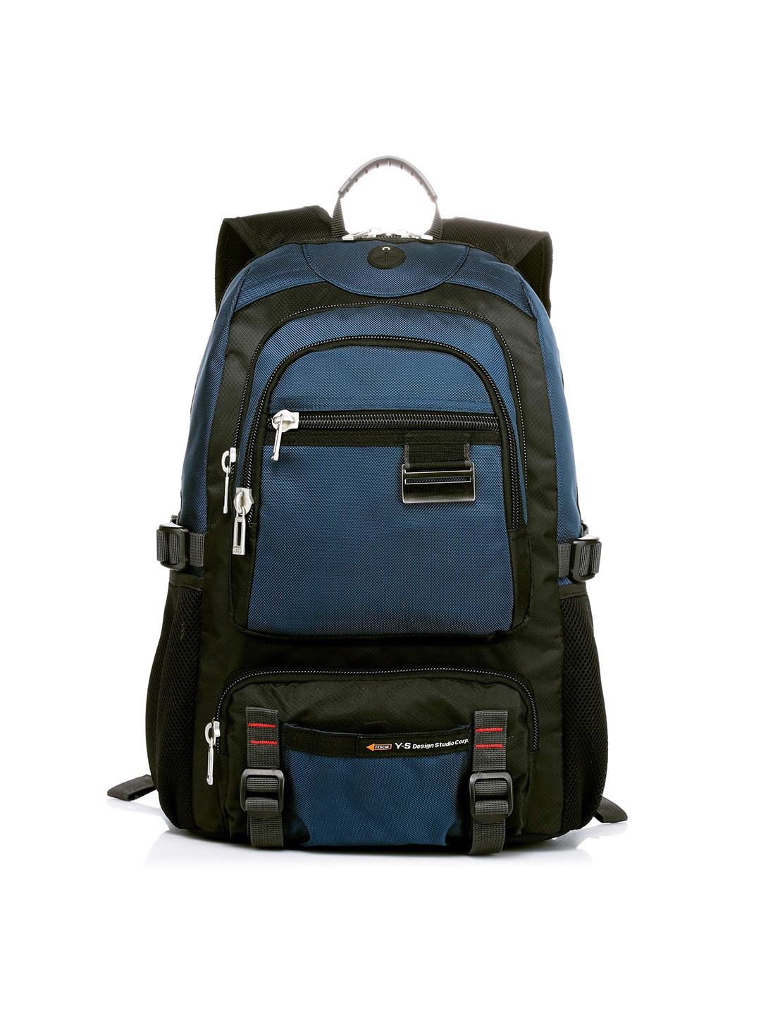 

THE CLOWNFISH Laptop Backpack With Earphone Gate, Blue