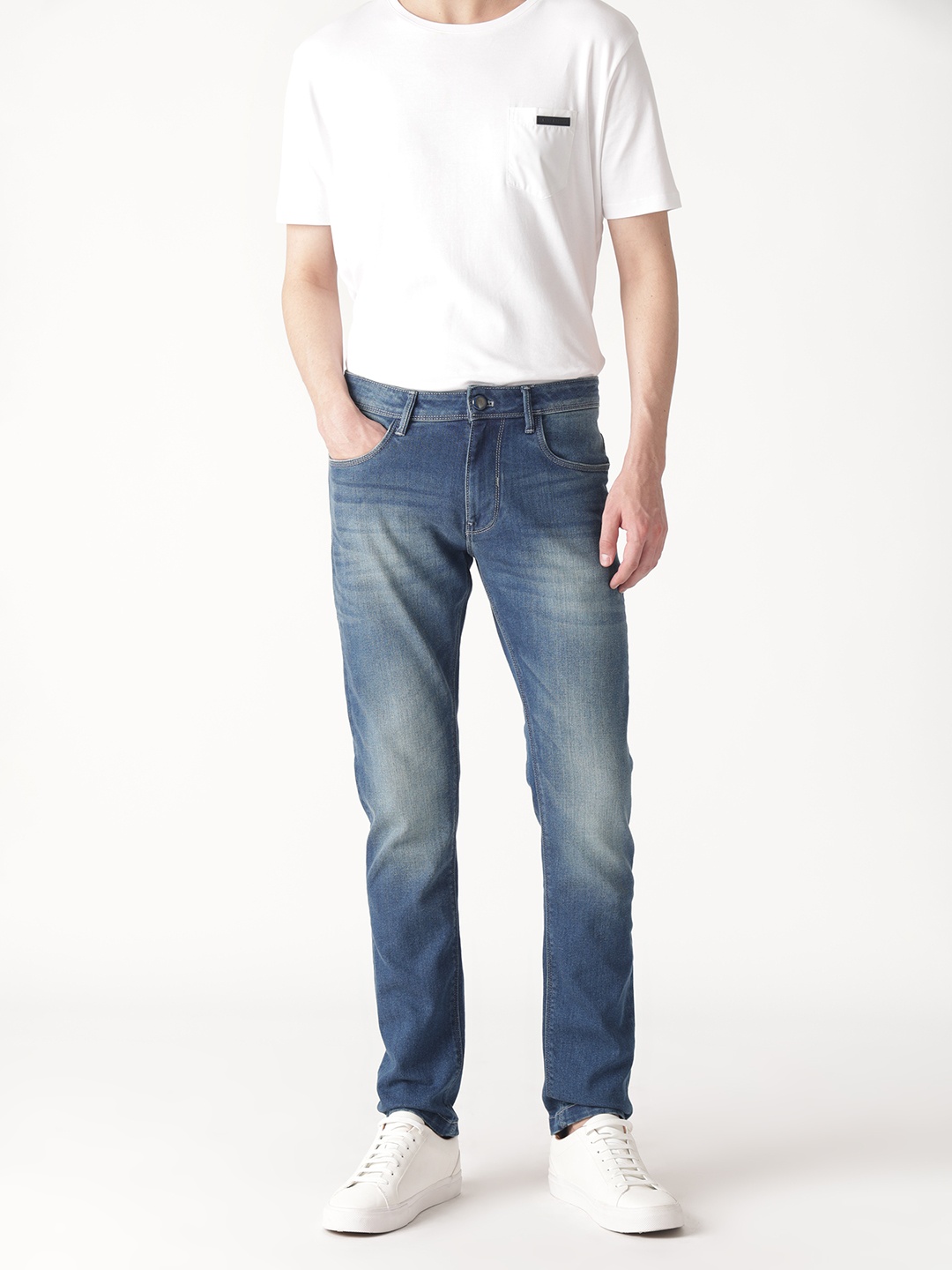 

RARE RABBIT Men Cyr Slim Fit Jeans, Blue