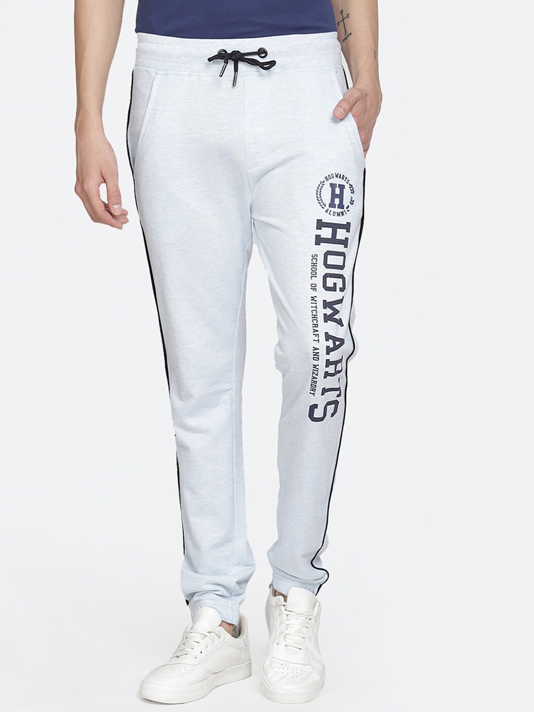 

Free Authority Men Harry Potter Printed Cotton Track Pants, Blue
