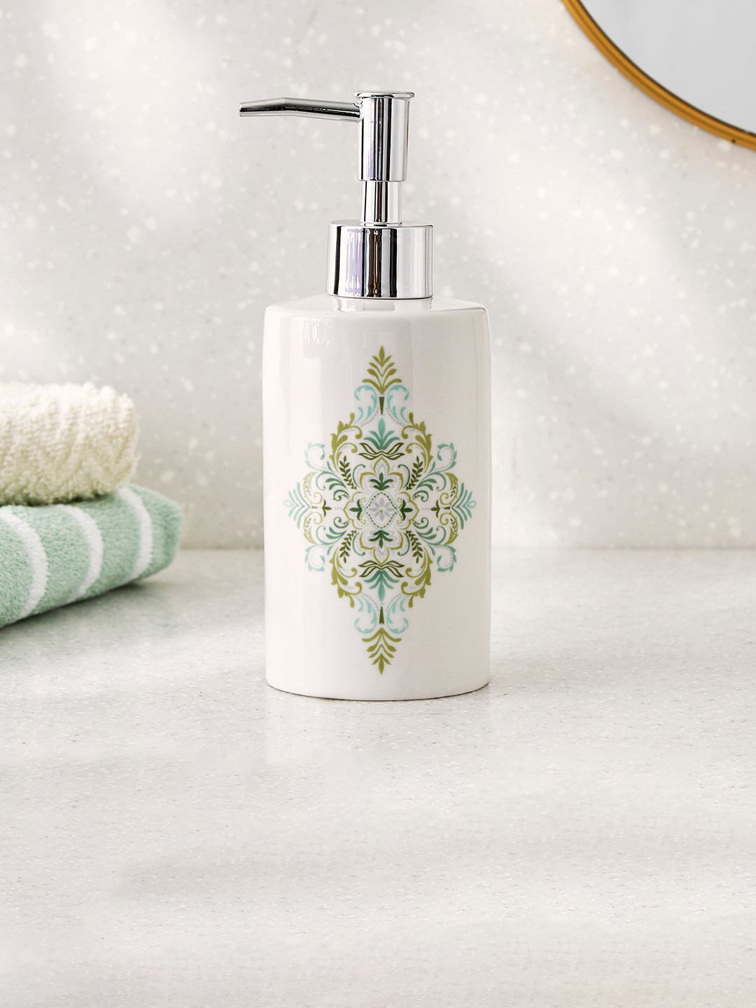 

Home Centre Mekong White Ceramic Soap Dispenser 350ml