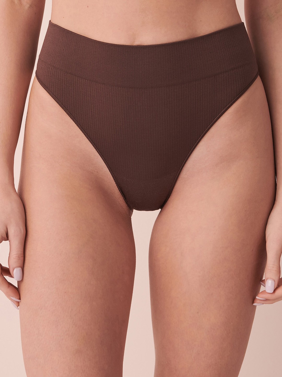 

La Vie en Rose Women High-Rise Basic Brief 20200299-20040, Brown