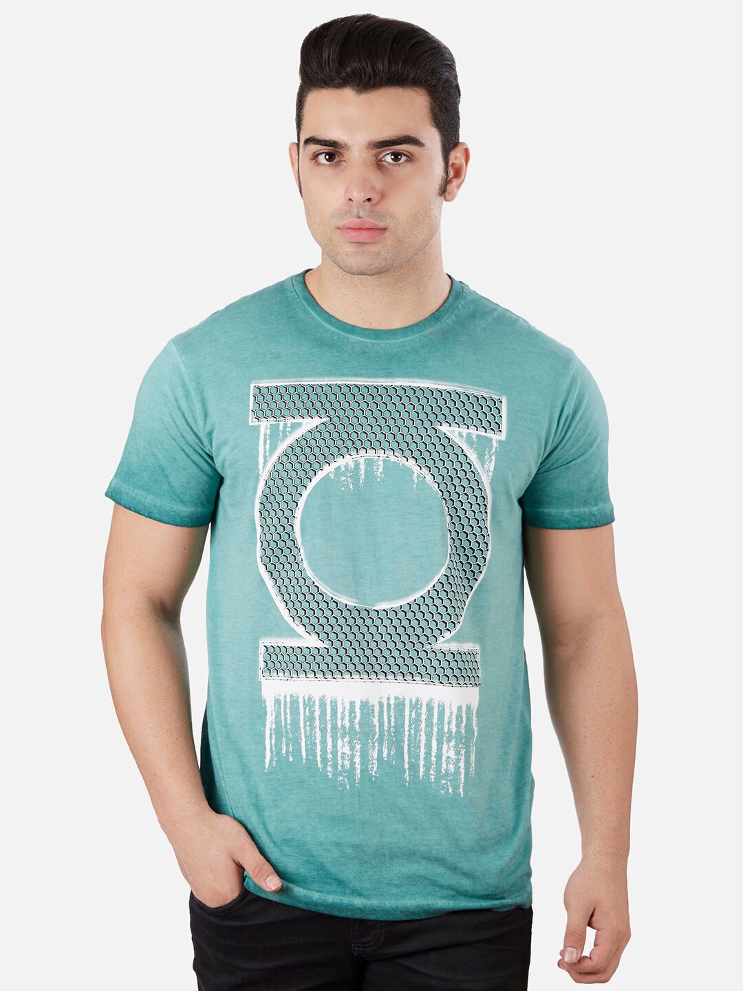 

Free Authority DC Comics Printed Cotton T-shirt, Green