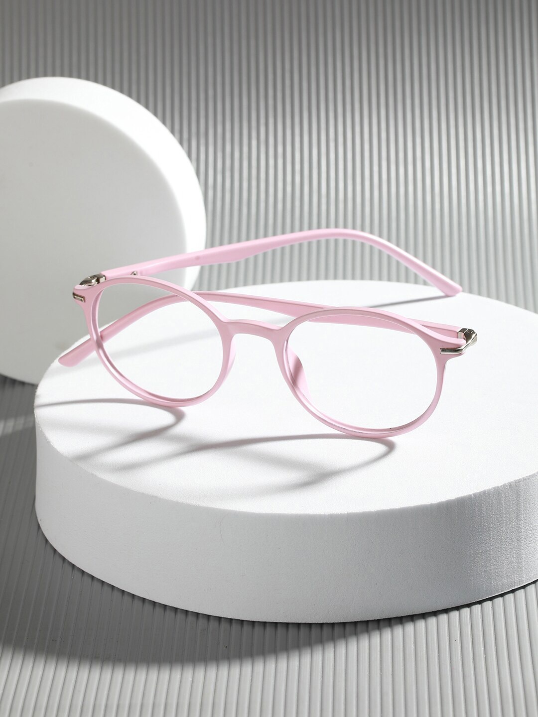 

ENRICO Full Rim Round Frames, Pink