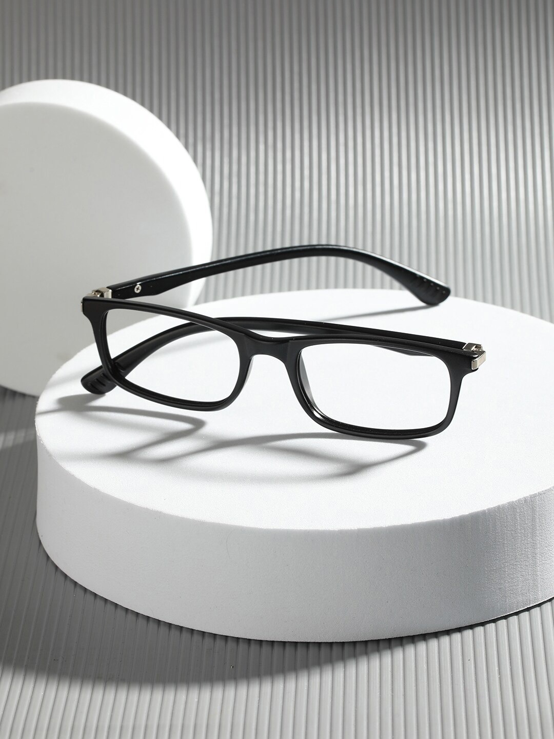 

ENRICO Full Rim Rectangle Frames, Black