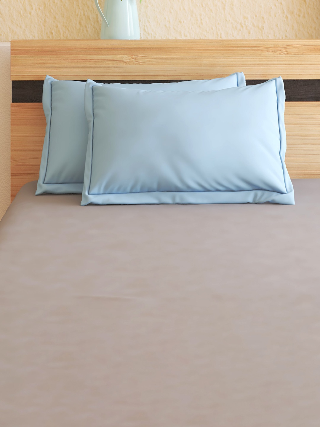 

Home Centre Blue 2 Pieces Rectangular Pillow Covers