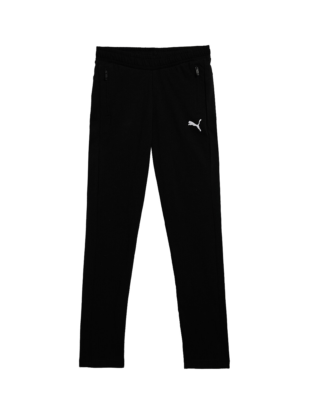 

Puma Boys Zippered Youth Cotton Track Pants, Black