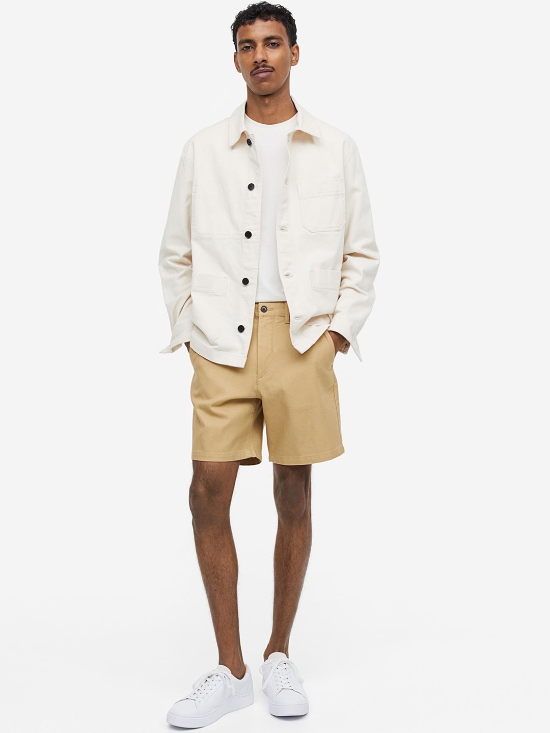 

H&M Men Essentials No 16: THE CHINO SHORTS, Beige