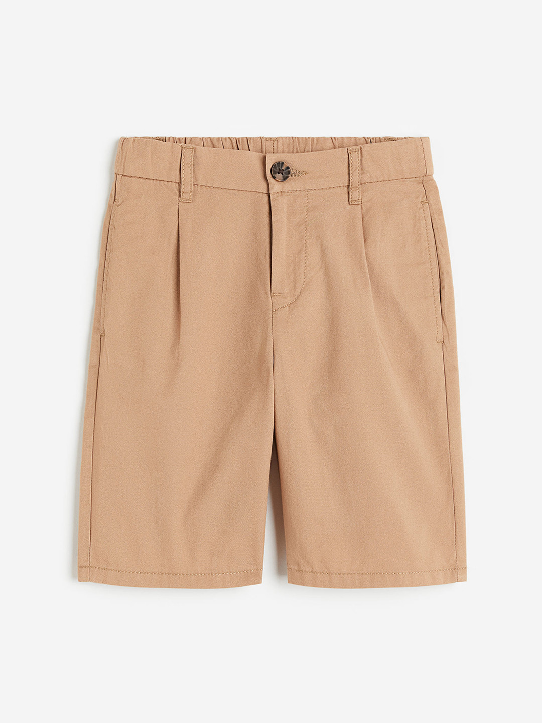 

H&M Boys Cotton chino shorts, Beige