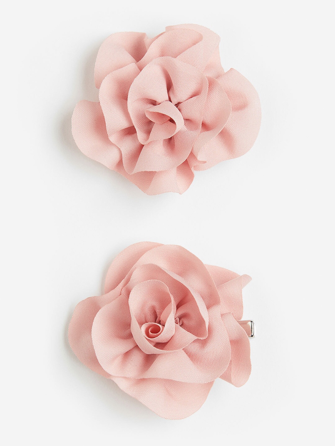

H&M Women 2-Pack Flower-Shaped Hair Clips, Pink