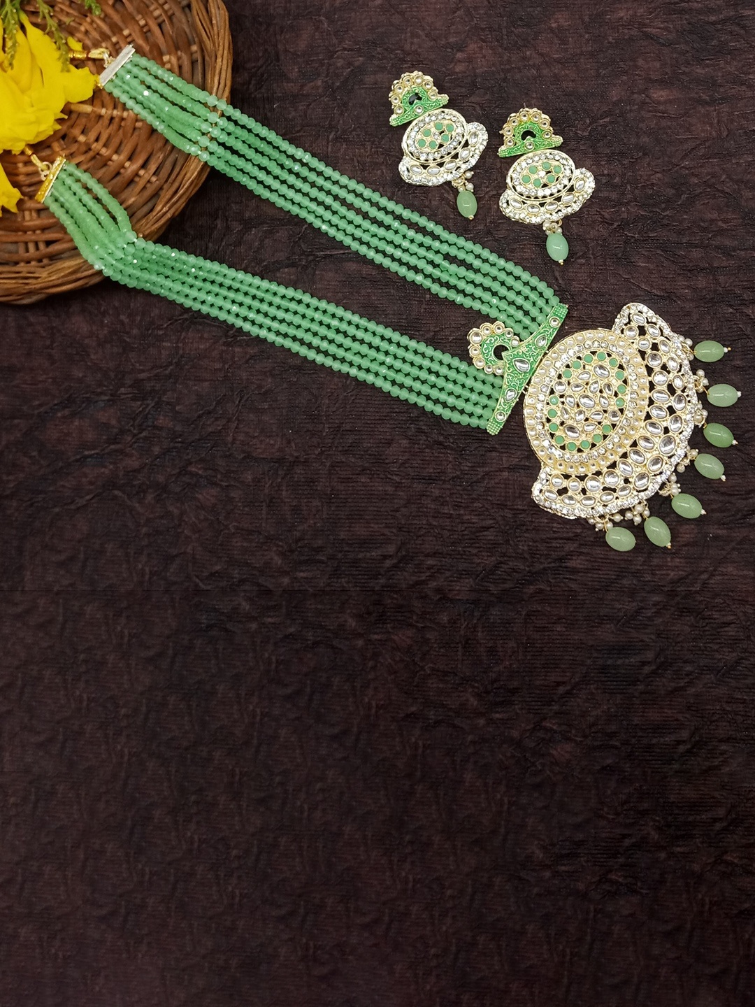 

AASHISH IMITATION Gold-Plated Jewelry Set