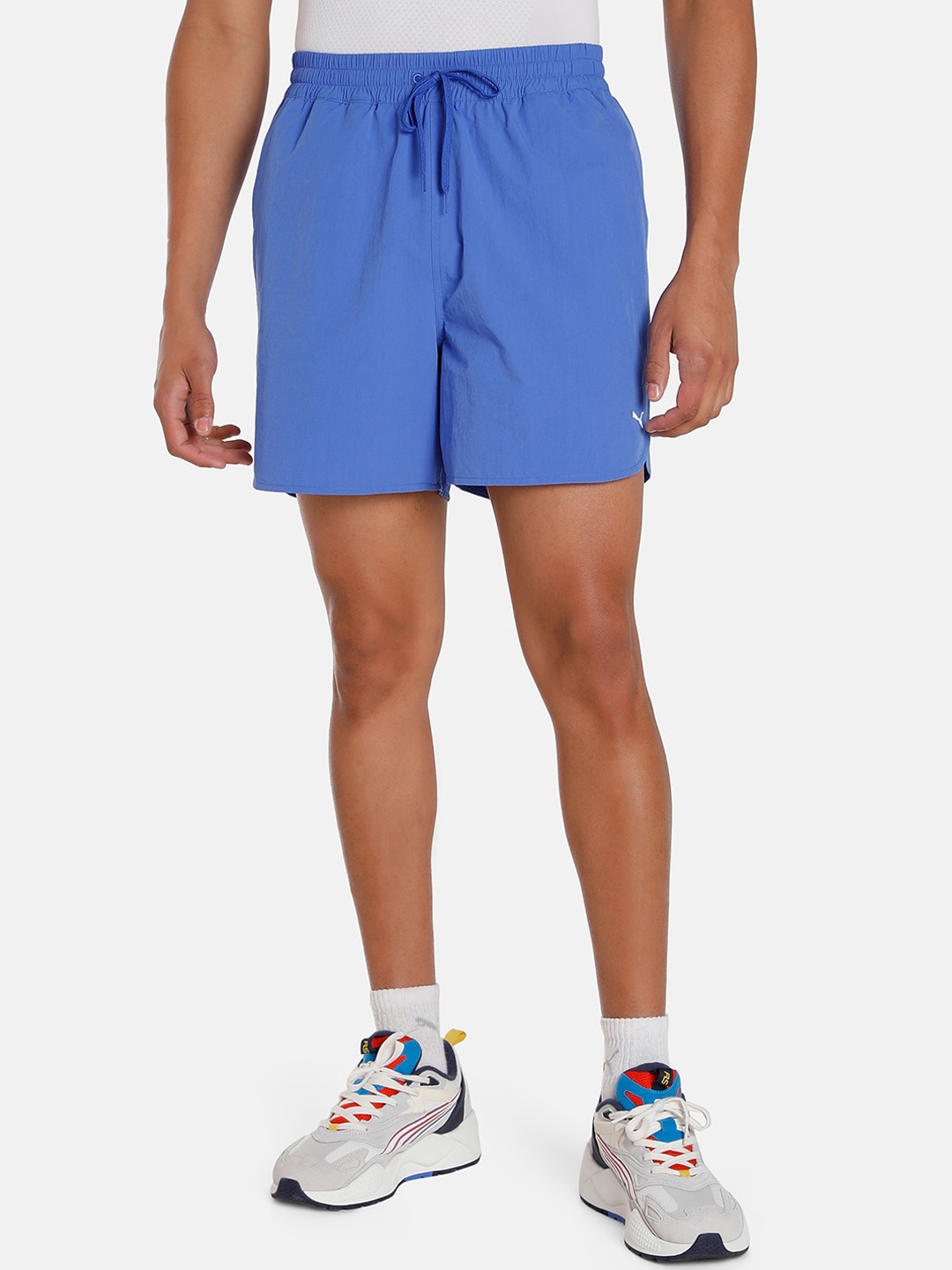 

Puma Men Track Meet Sports Shorts, Blue