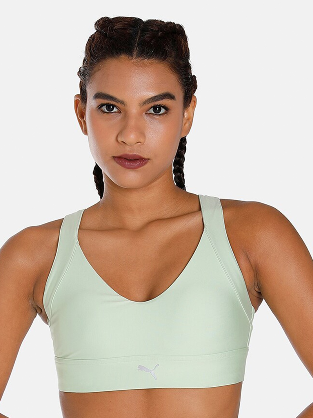 

Puma High Impact Ultraform Running Sports Bra, Sea green
