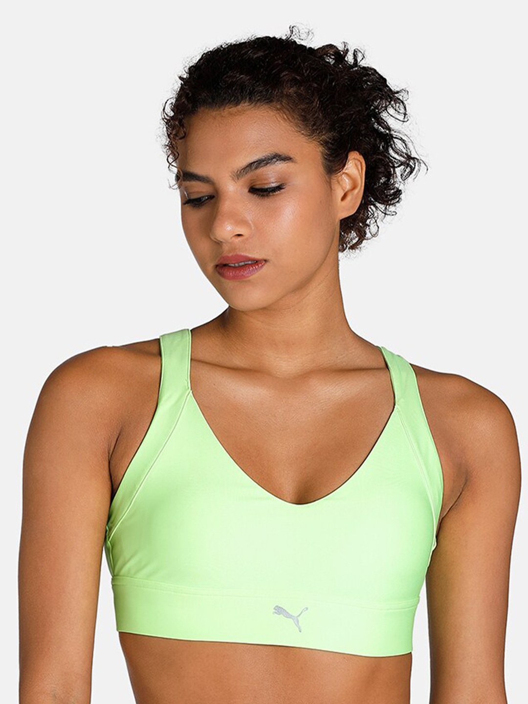 

Puma High Impact Ultraform Running Bra, Lime green