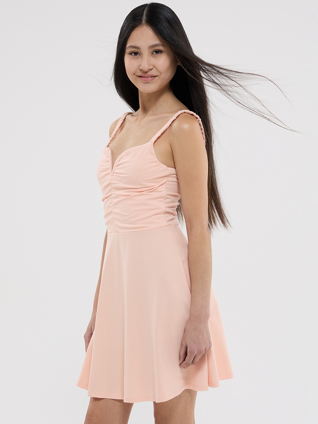 

TERRANOVA Sweetheart Neck Underwired Skater Dress, Pink