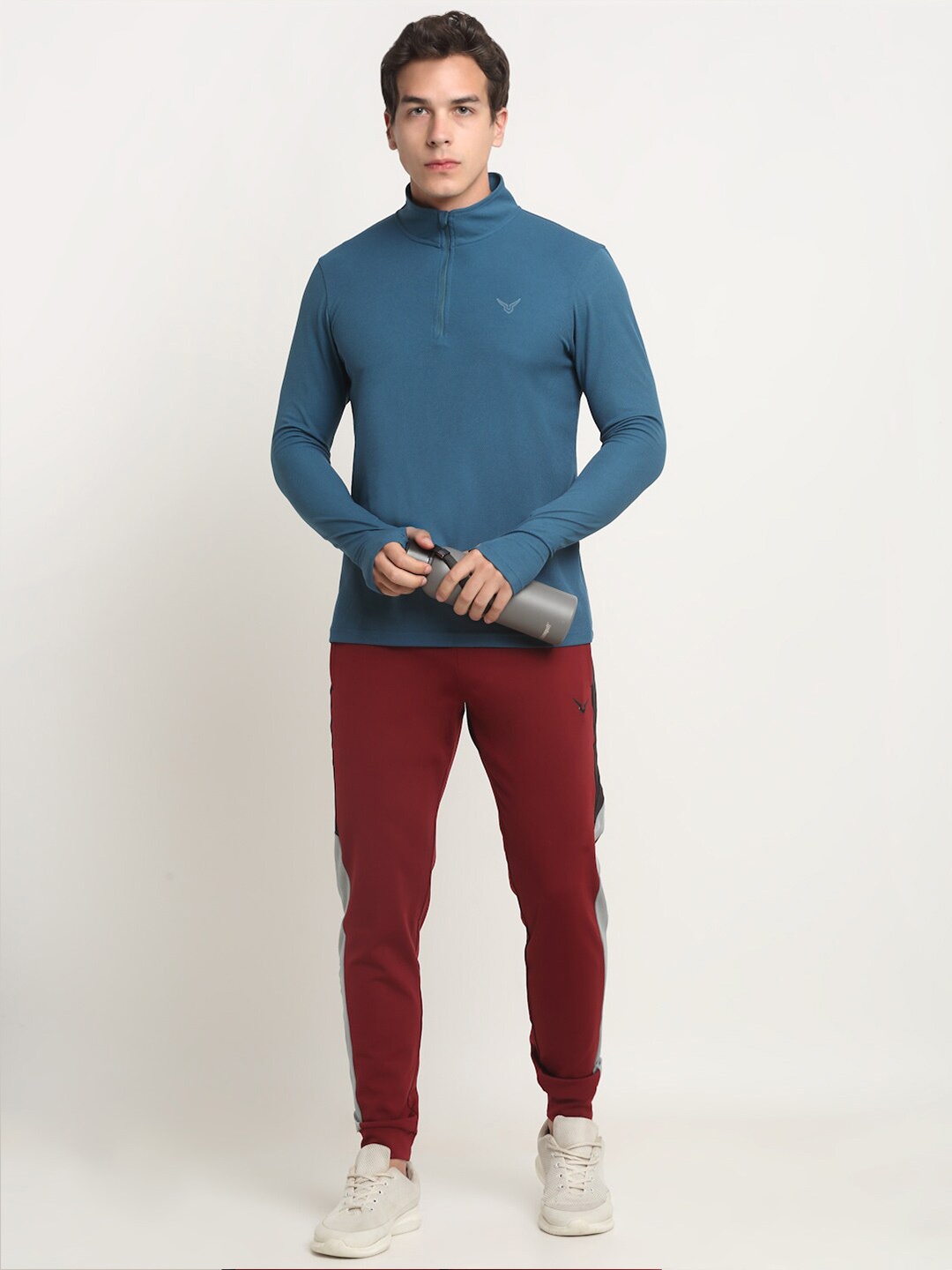 

Invincible Men Quarter Zip Pullover, Green