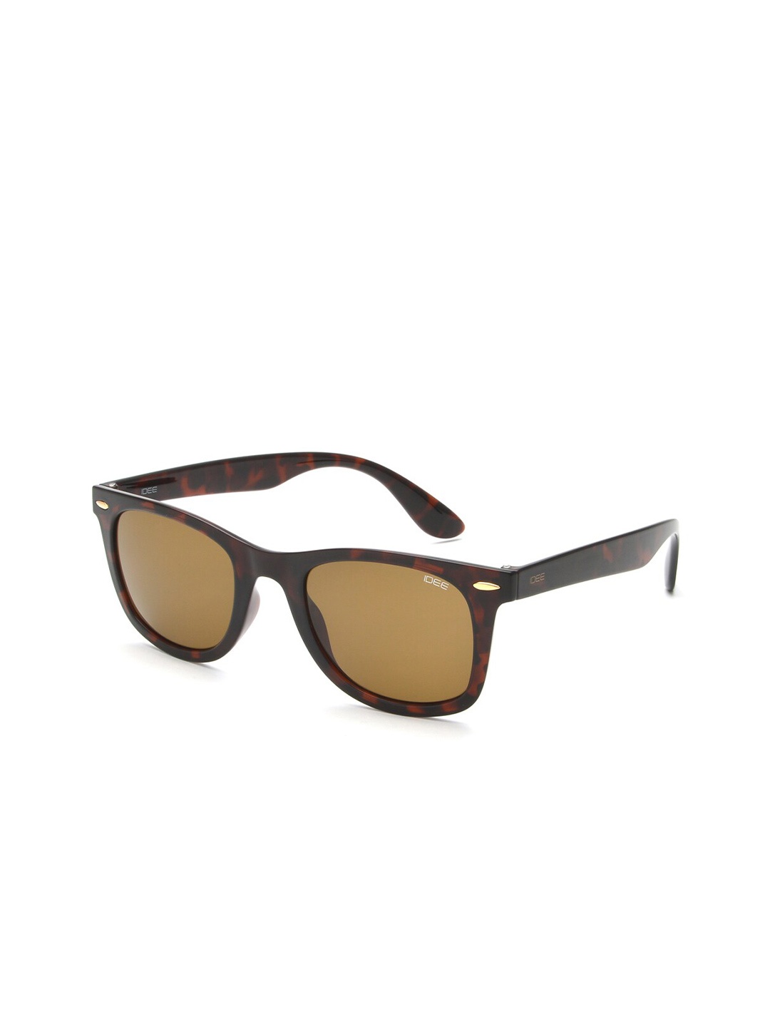 

IDEE Men Square Sunglasses with UV Protected Lens, Brown