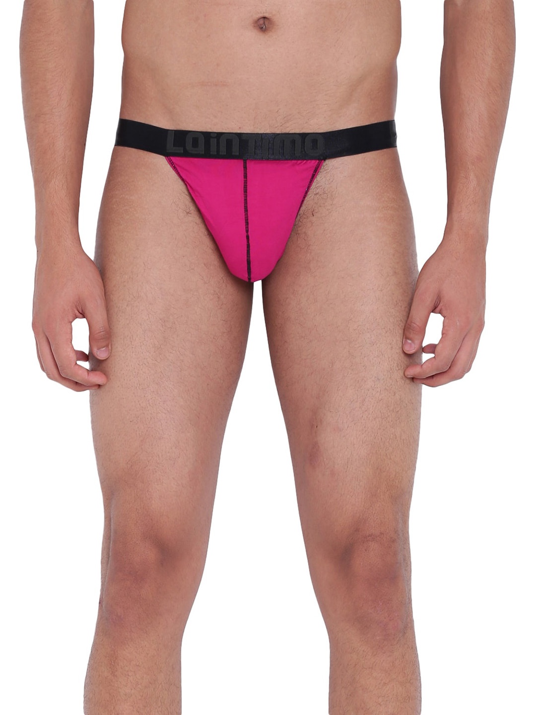 

La Intimo Men Solid G-String Briefs LIGS022, Pink