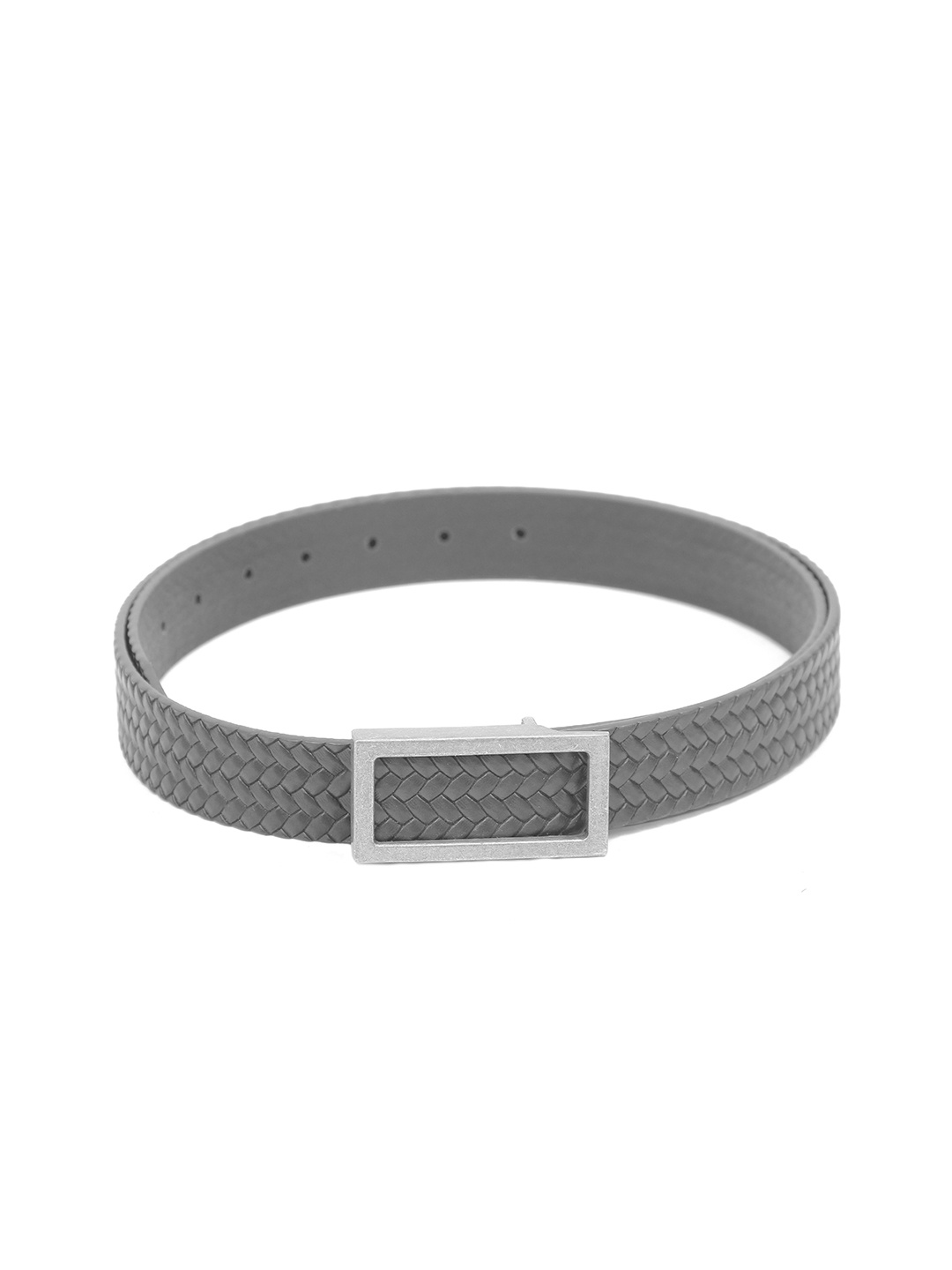

Calvadoss Men Textured Leather Casual Belt, Black