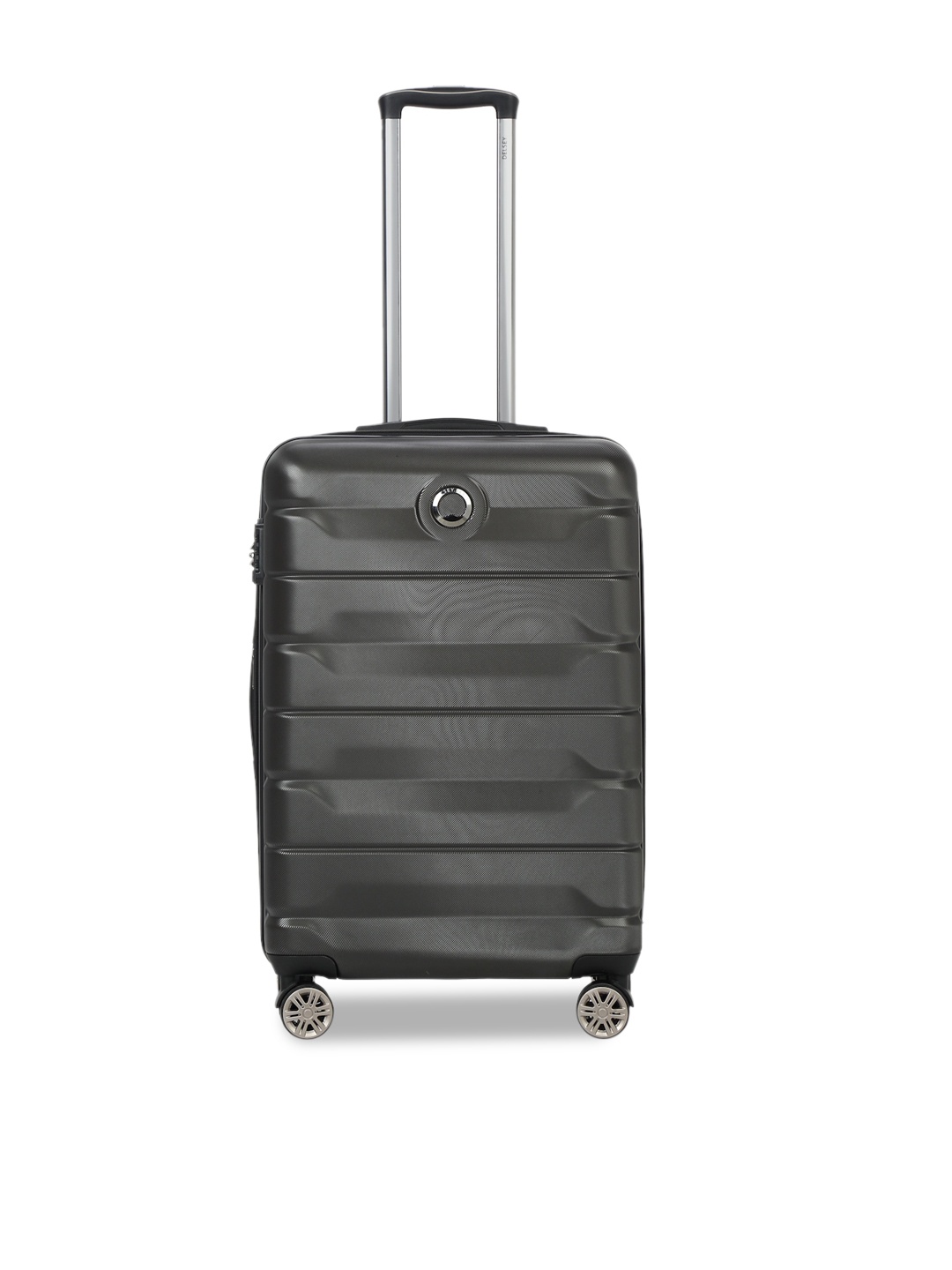 

DELSEY Textured Trolley Suitcase, Black
