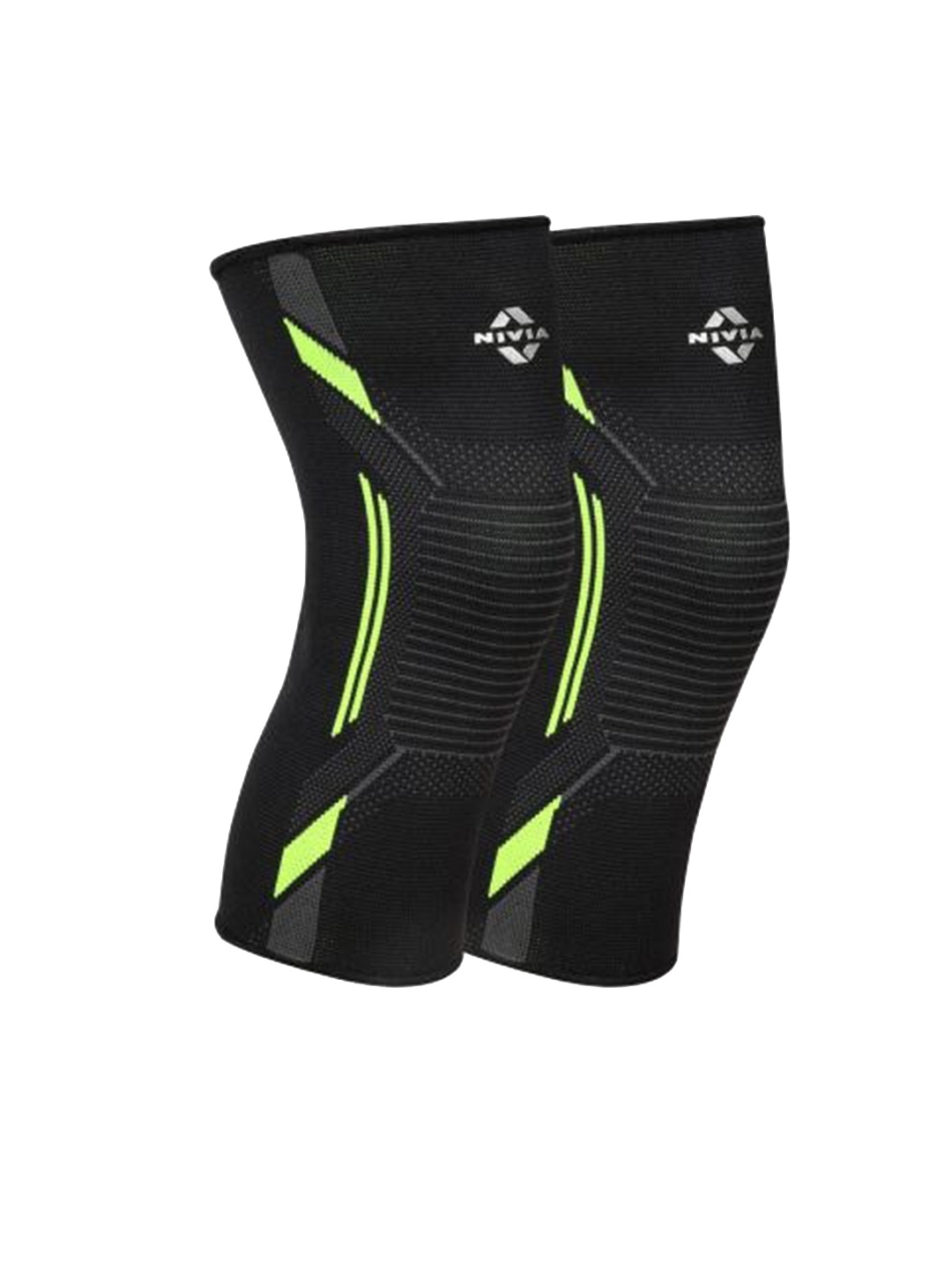 

NIVIA Unisex Compression Knitted Knee Support, Black