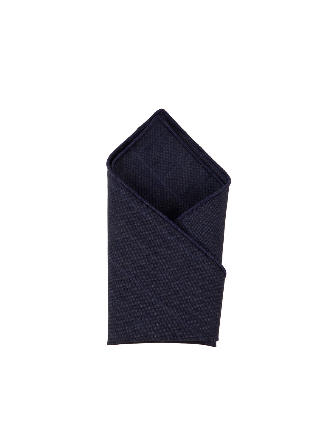 

Alvaro Castagnino Men Checked Pocket Square, Black