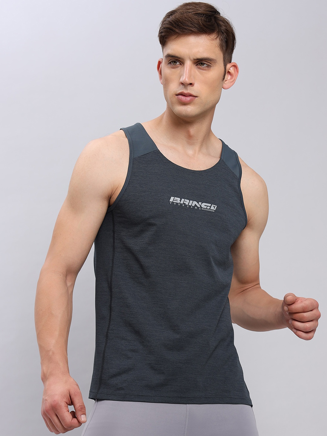 

Technosport Anti Odour Gym Vest, Charcoal