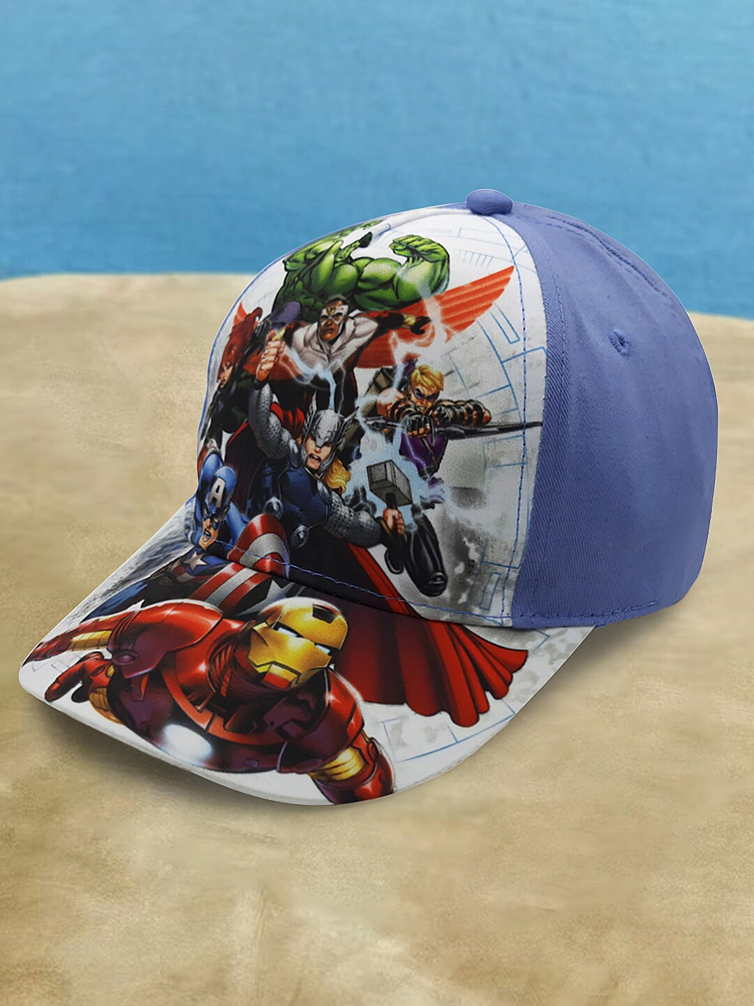 

Kids Ville Boys Avengers Printed Baseball Cap, Blue