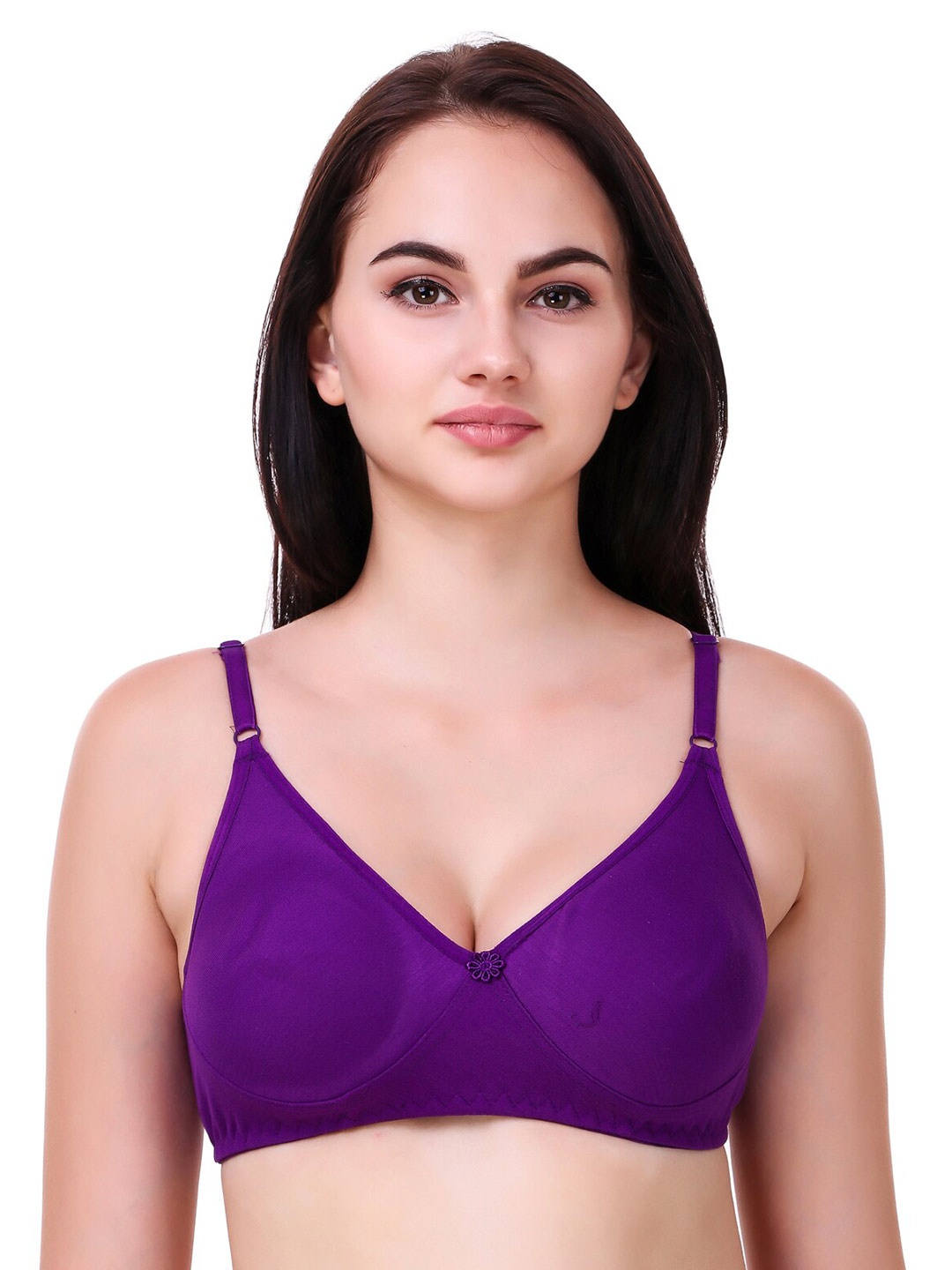 

Piylu Medium Coverage All Day Comfort Bra, Purple