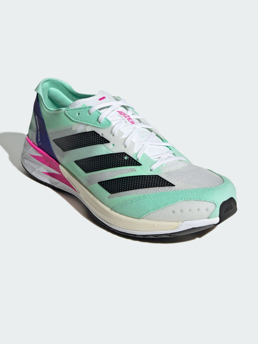 

ADIDAS Men ADIZERO ADIOS 7 Running Shoes, White