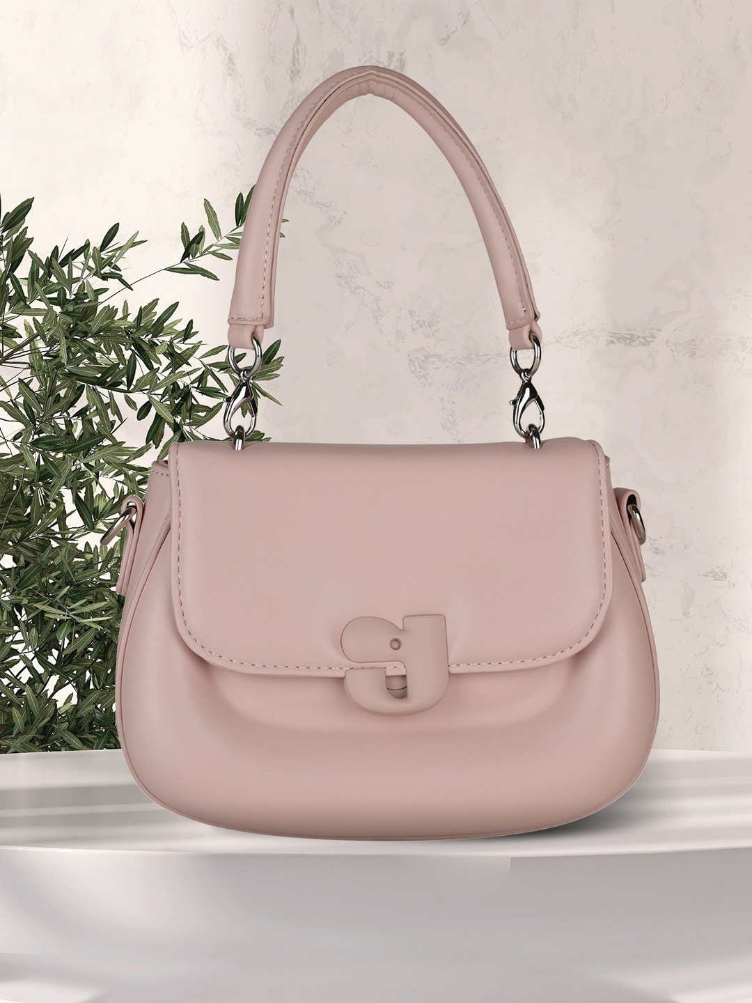 

MINI WESST Structured Handheld Bag, Pink