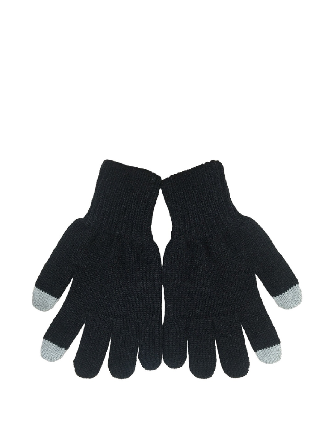 

Gajraj Women Touchscreen Finger Acrylic Gloves, Black