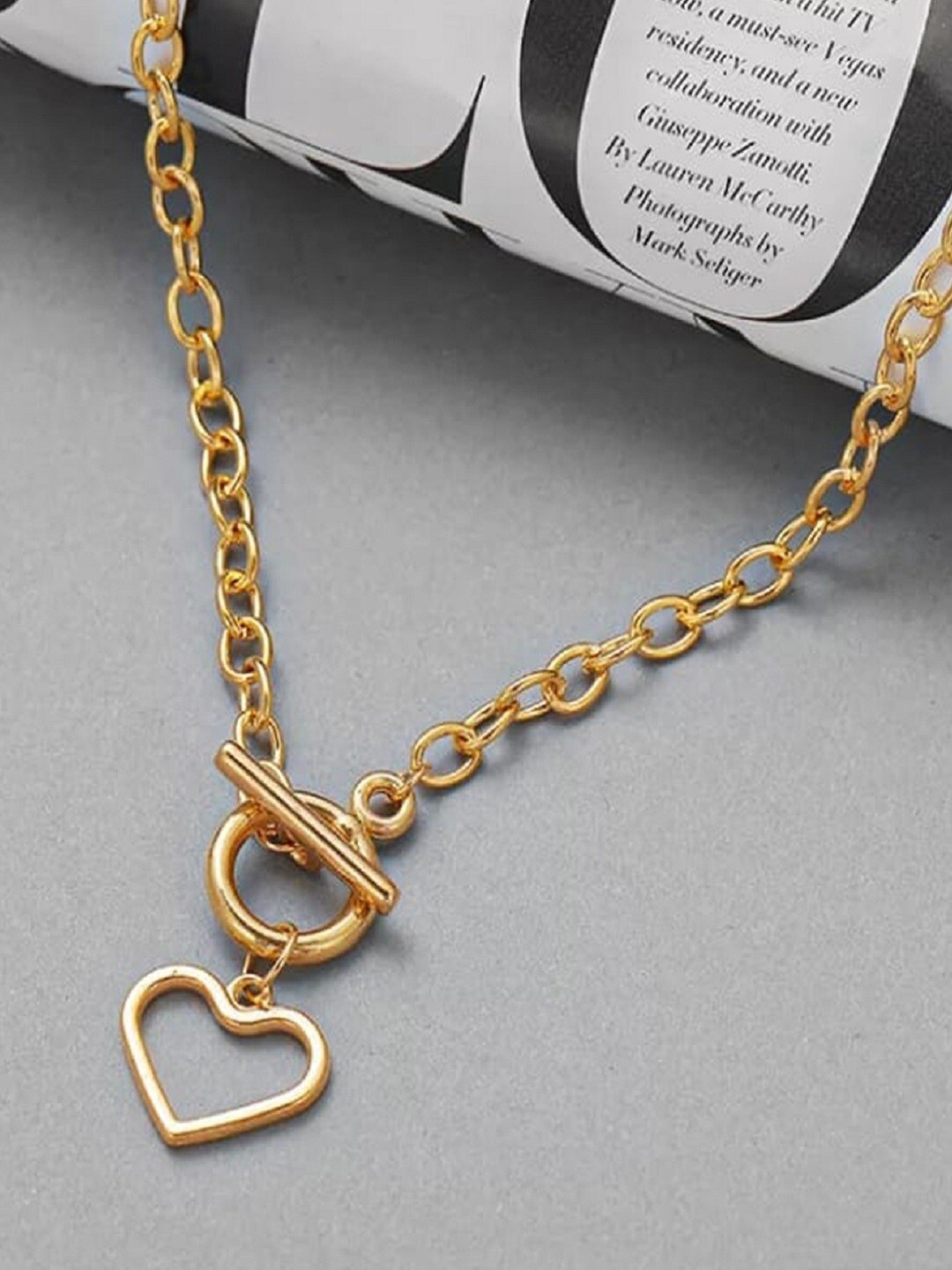 

OOMPH Women Gold-Plated Link Bracelet