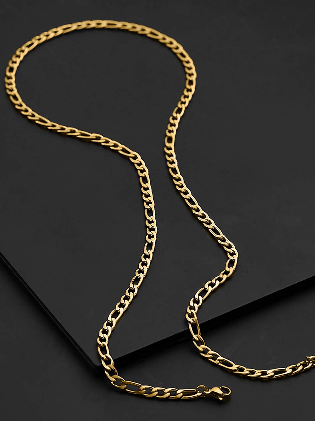 

OOMPH Men Stainless Steel Chain, Gold