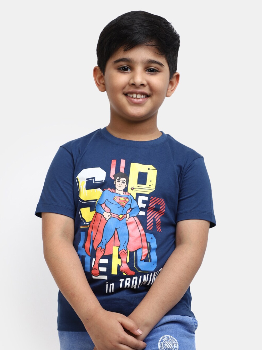 

V-Mart Boys Batman Printed Cotton T-shirt, Blue
