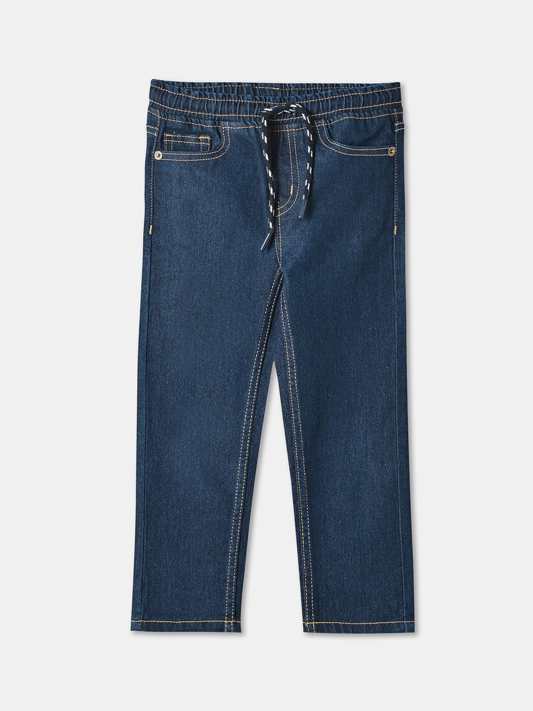

R&B Boys Cotton Jeans, Blue