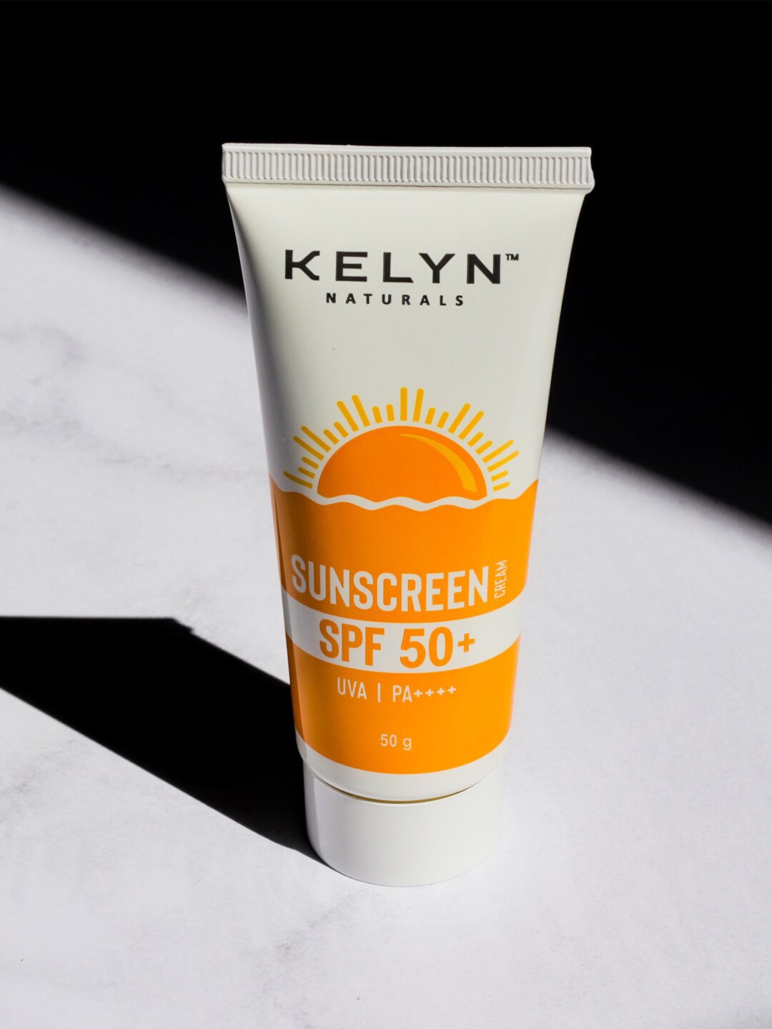 

KELYN SPF 50 PA+++ Matte Finish & Oil Free Water Resistant Sunscreen - 50 g, White