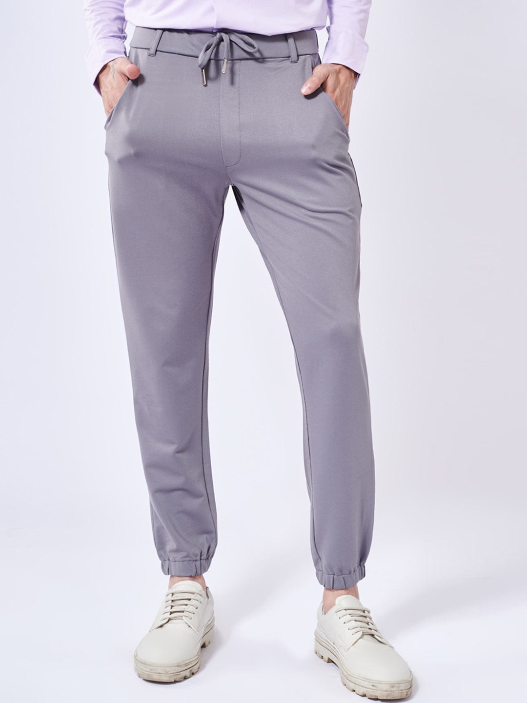 

Beyours The Easy Pants Men Comfort Chinos Trousers, Grey