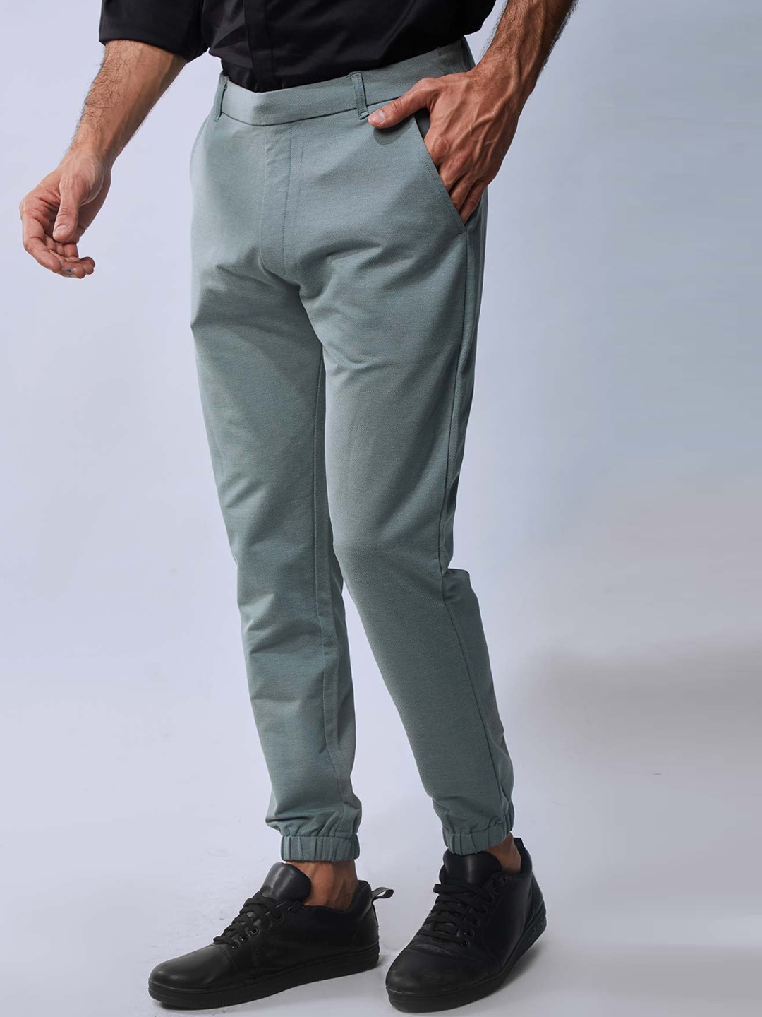

Beyours The Easy Pants Men Comfort Chinos Trousers, Blue