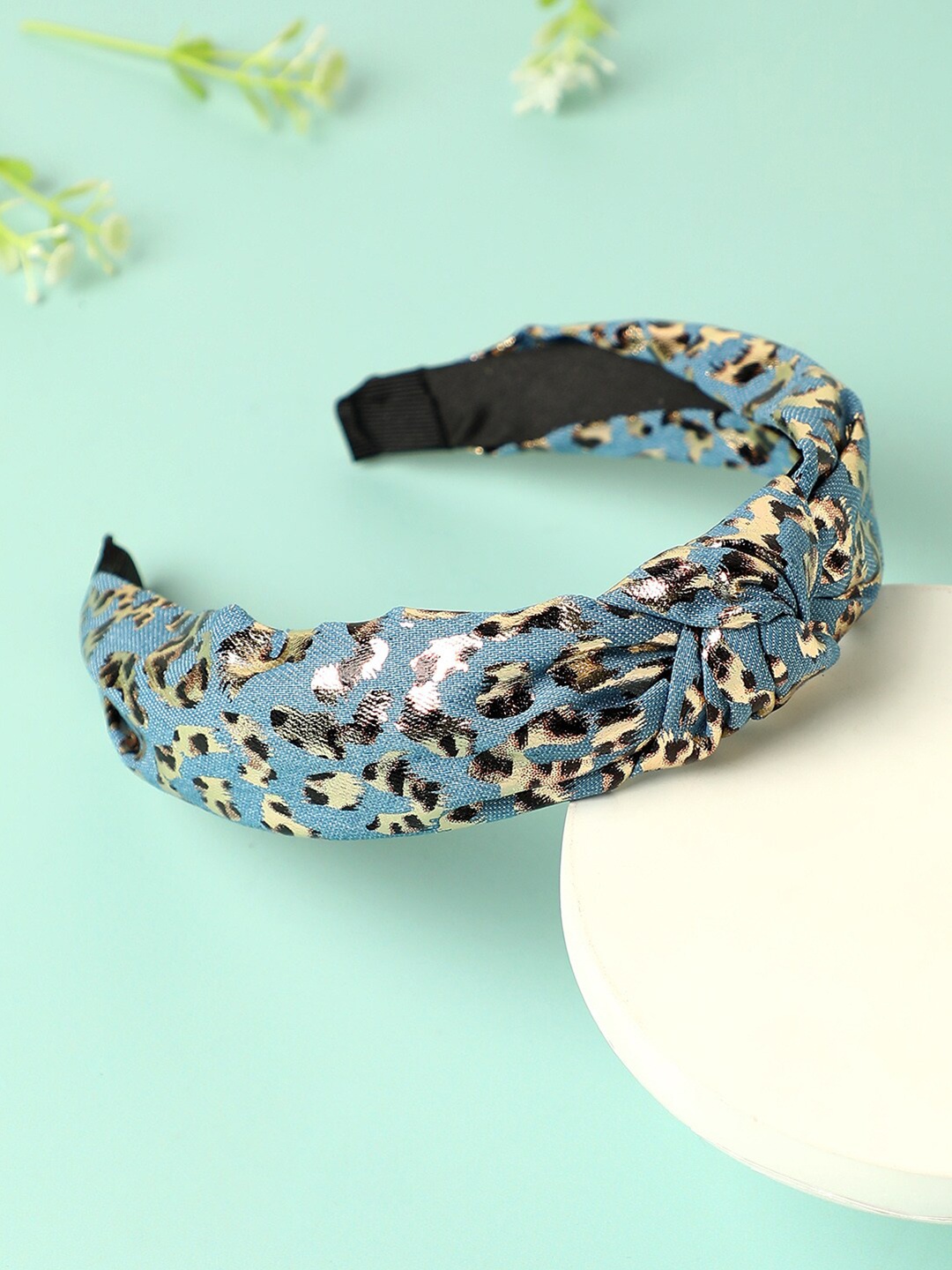 

SOHI Women Embellished Hairband, Blue