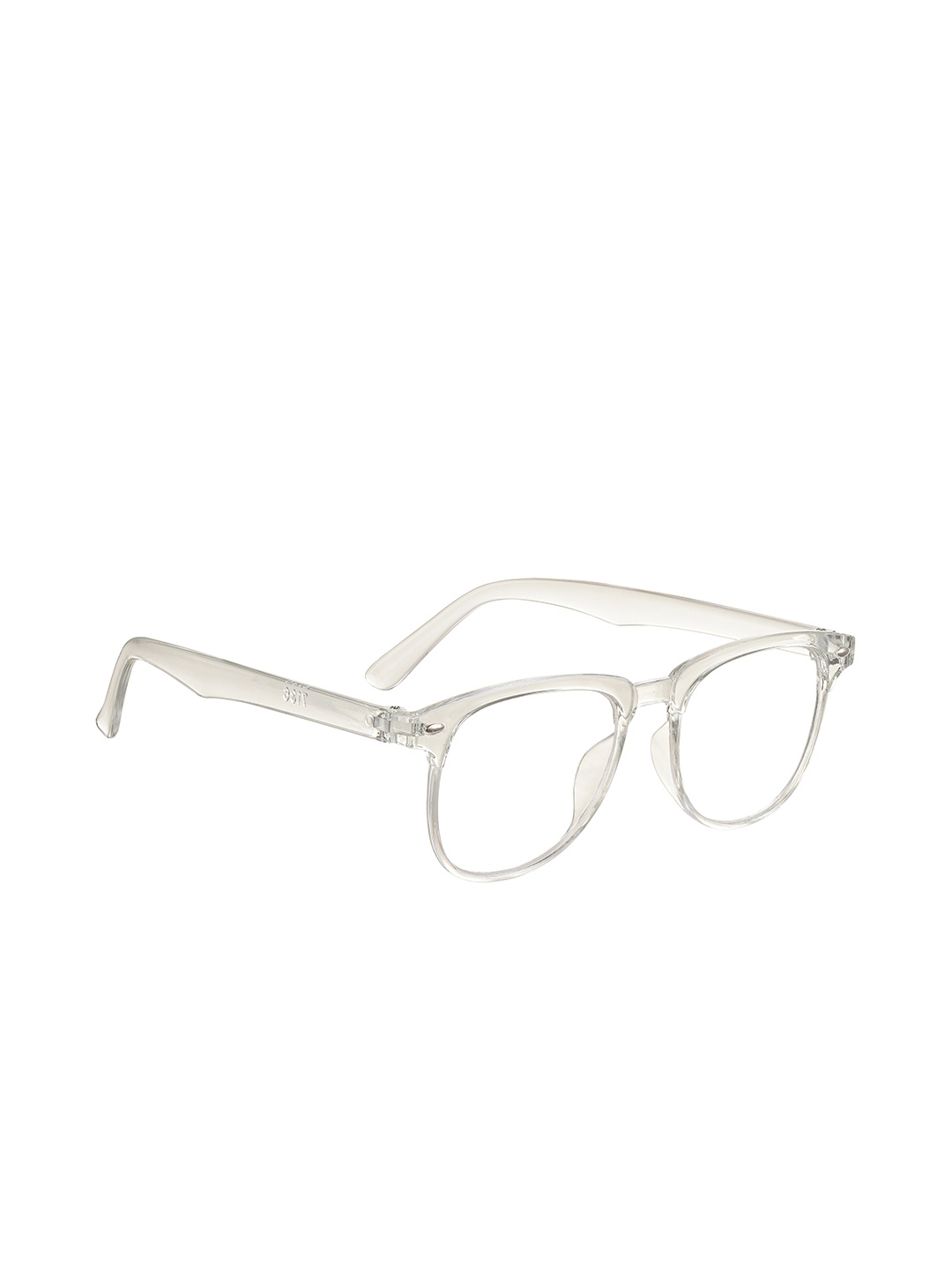 

ROYAL SON Clear Lens Wayfarer Sunglasses, Transparent