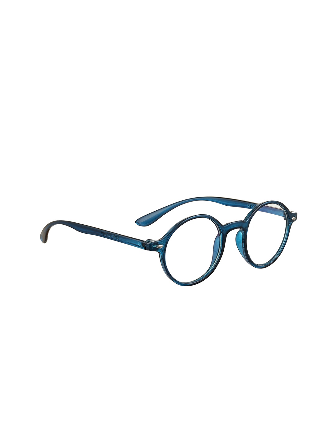 

ROYAL SON Round Sunglasses, Transparent