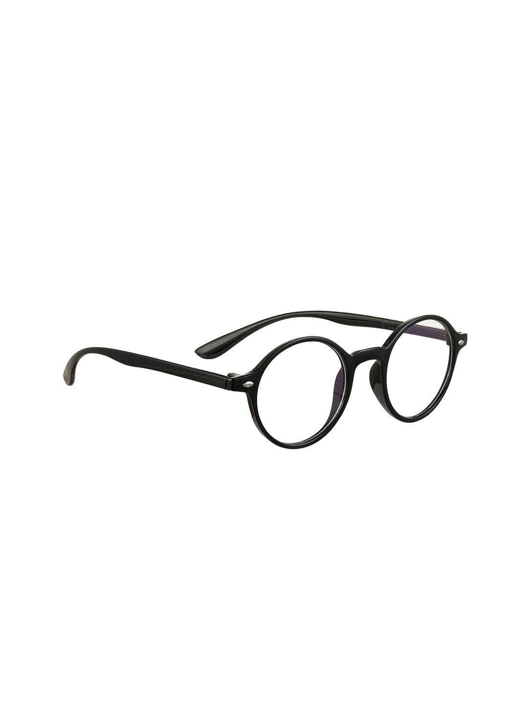 

ROYAL SON Round Sunglasses, Transparent