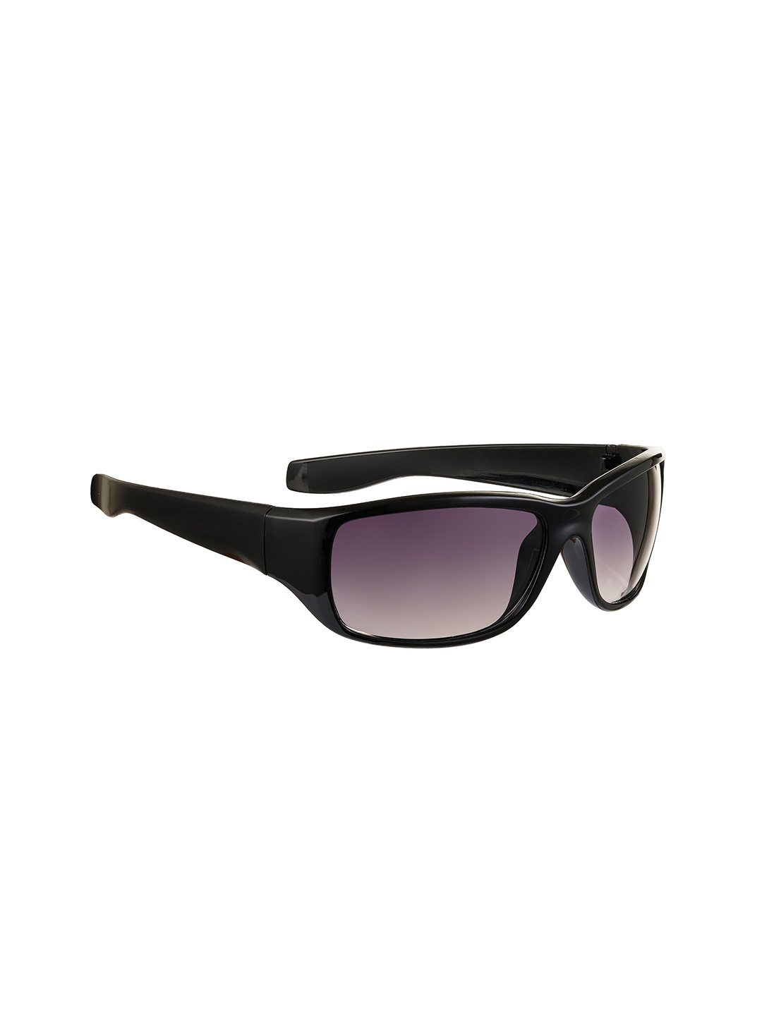 

ROYAL SON Men Rectangle Sunglasses, Black