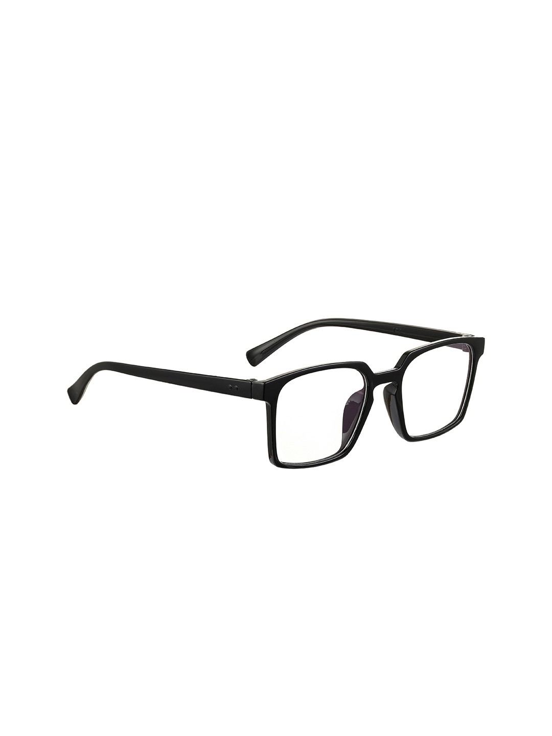 

ROYAL SON Square Sunglasses, Transparent