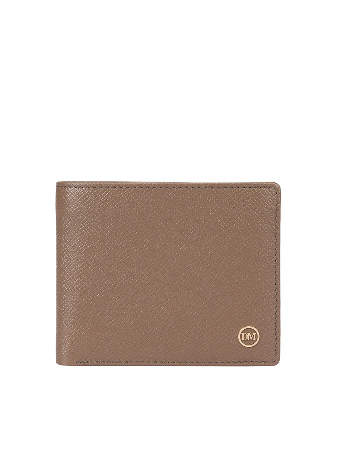 

Da Milano Women Leather Two Fold Wallet, Brown