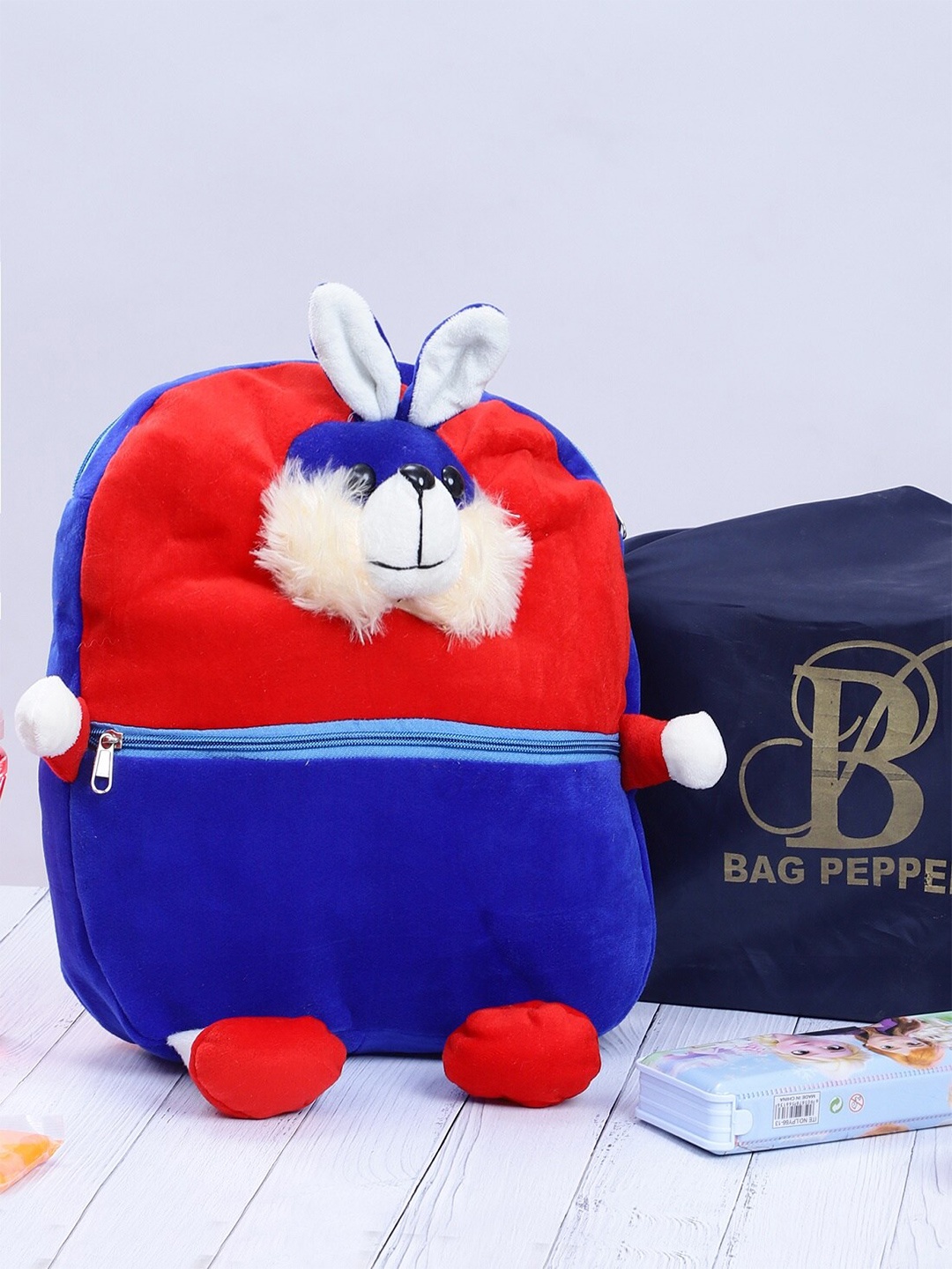 

Bag Pepper Kids Cute Dog Teddy Backpack, Maroon