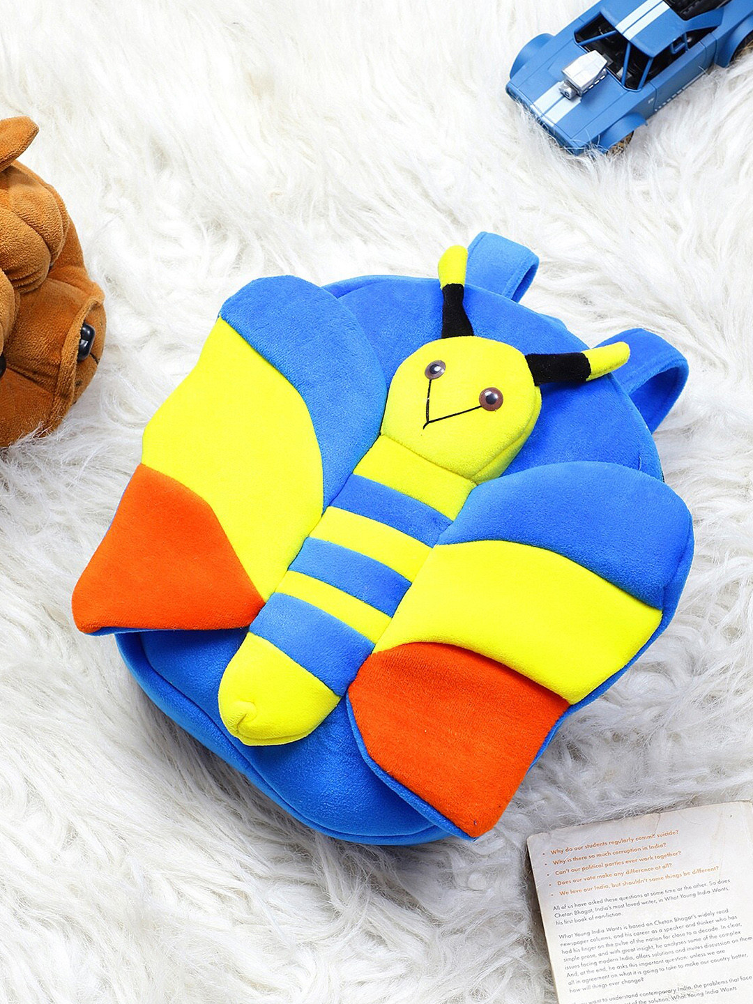 

Bag Pepper Kids Colourblocked Backpack, Blue