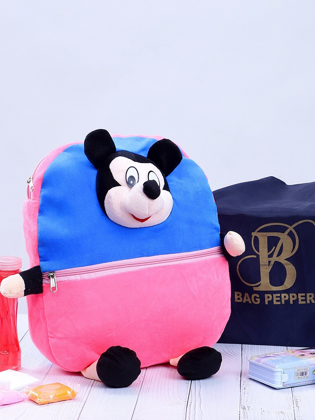 

Bag Pepper Kids Micky Mouse Design Backpack, Blue