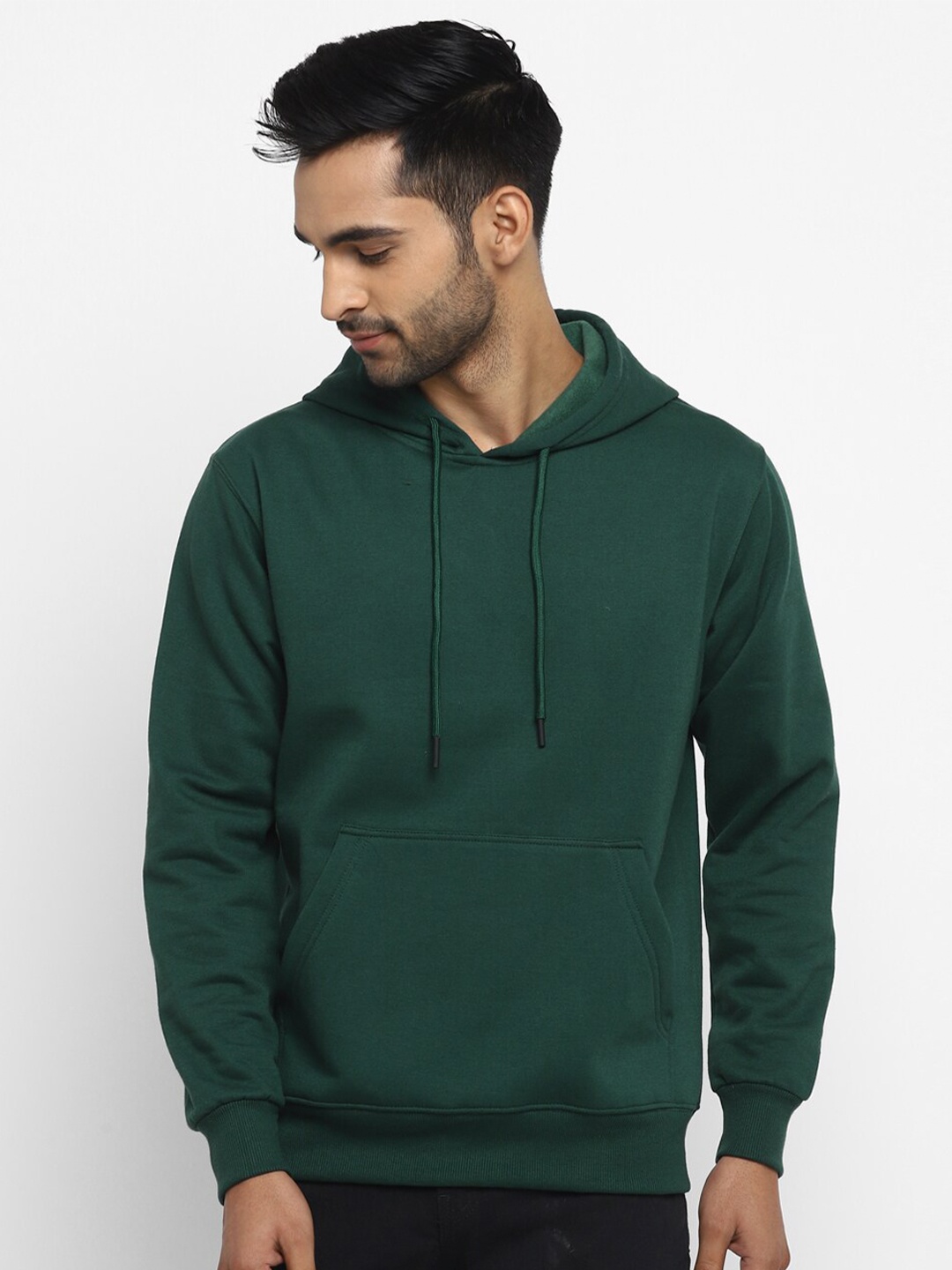 

Alan Jones Men Hooded Pullover Sweatshirt, Green