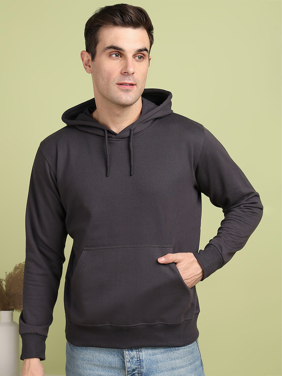 Alan Jones Men Hooded Pullover Sweatshirt